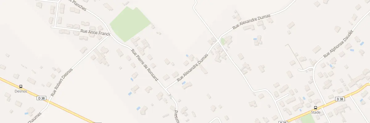 Plan du 7 Rue Alexandre Dumas à Châtellerault