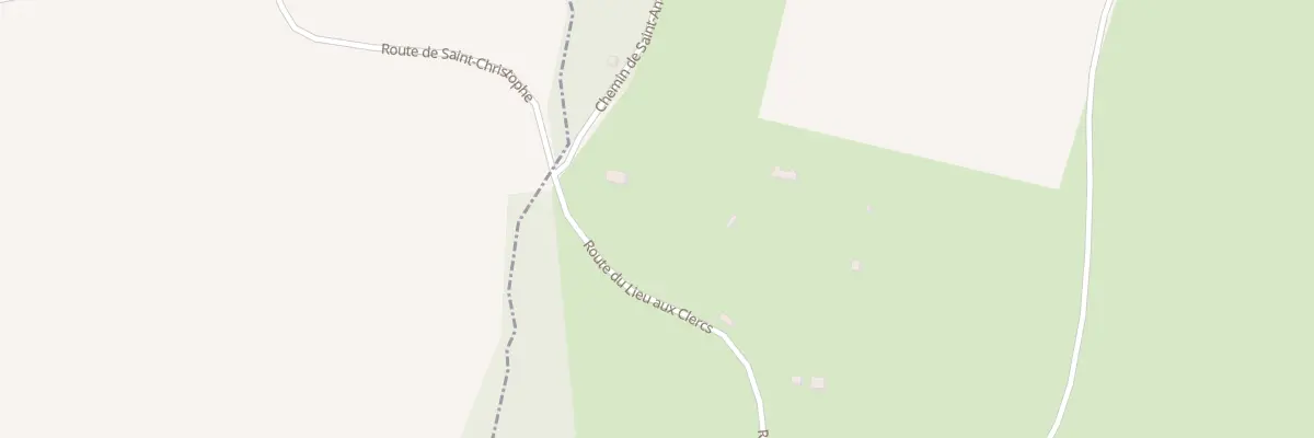 Plan du 1 Che de Saint Antoine à Saint-Christophe-sur-Condé