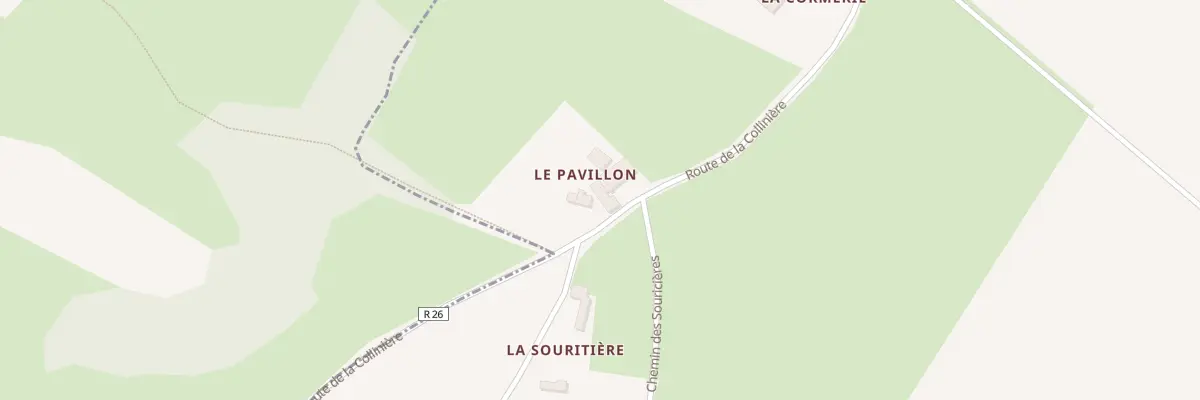 Plan du 6 Rte de la Colliniere à Saint-Georges-de-la-Couée