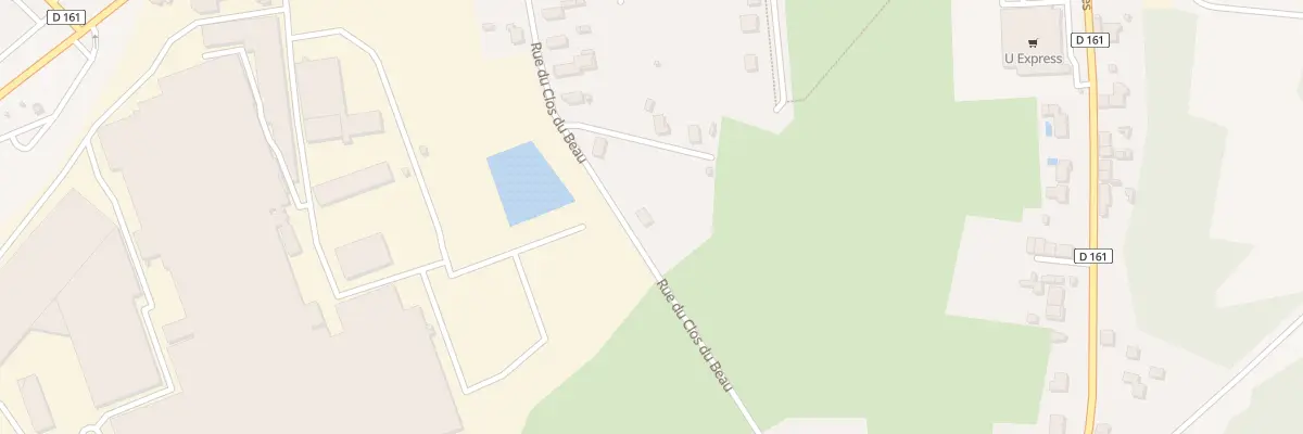 Plan du 23 Rue du Clos du Beau à Terres-de-Haute-Charente