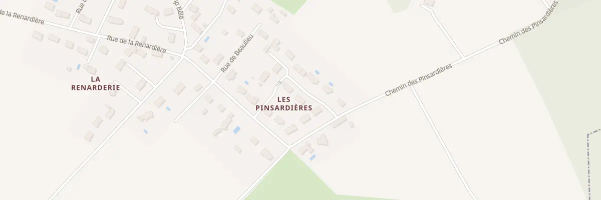 Plan du 4 Rue du Clos des Pinsardières à Semblançay