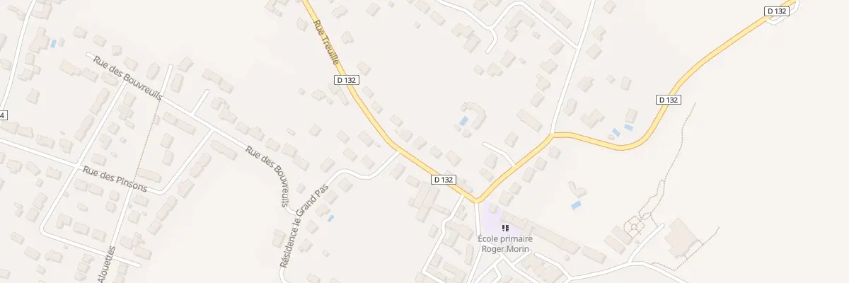 Plan du 8 Rue Treuille à Availles-en-Châtellerault