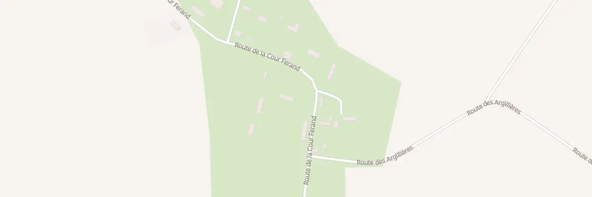 Plan du 11 Rte de la Cour Ferand au Perrey