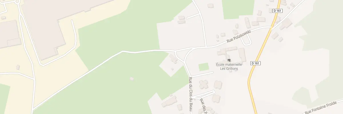 Plan du 20 Rue du Clos du Beau à Terres-de-Haute-Charente