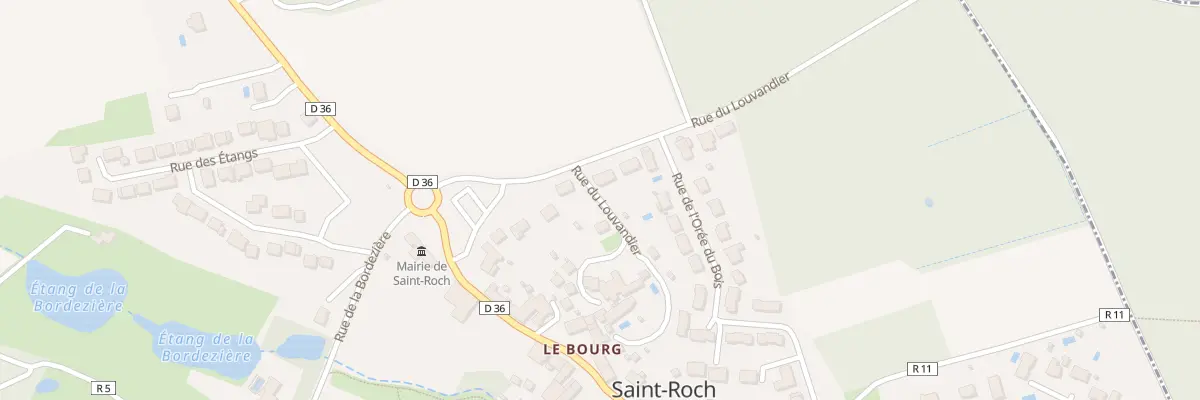 Plan du 11A Rue du Louvandier à Saint-Roch