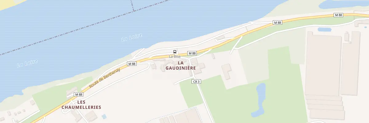 Plan du 24 Rte de Berthenay à Saint-Genouph