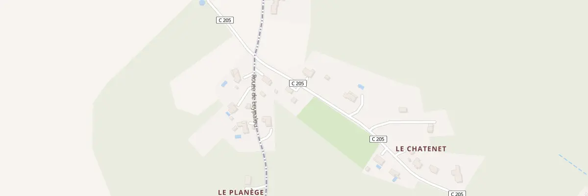 Plan du 55 Rte des Plantes à Annesse-et-Beaulieu