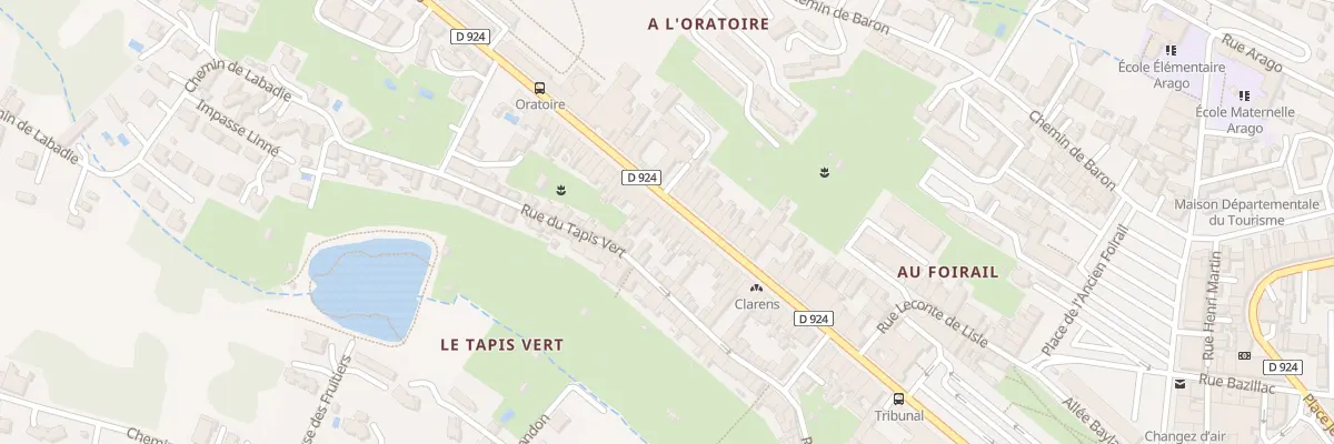 Plan du 69 Rue Victor Hugo à Auch