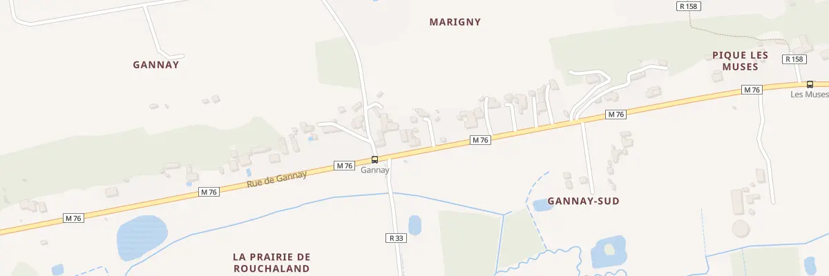 Plan du 40 Rue de Gannay à Fondettes