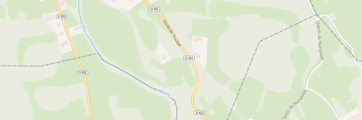 Plan du 5050 Perregous à Gembrie