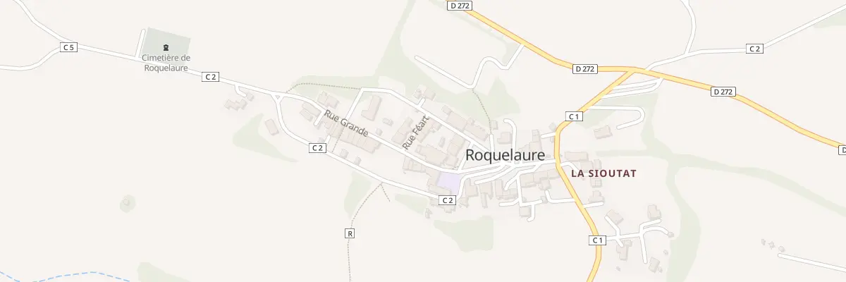 Plan du 3 Rue Féart à Roquelaure