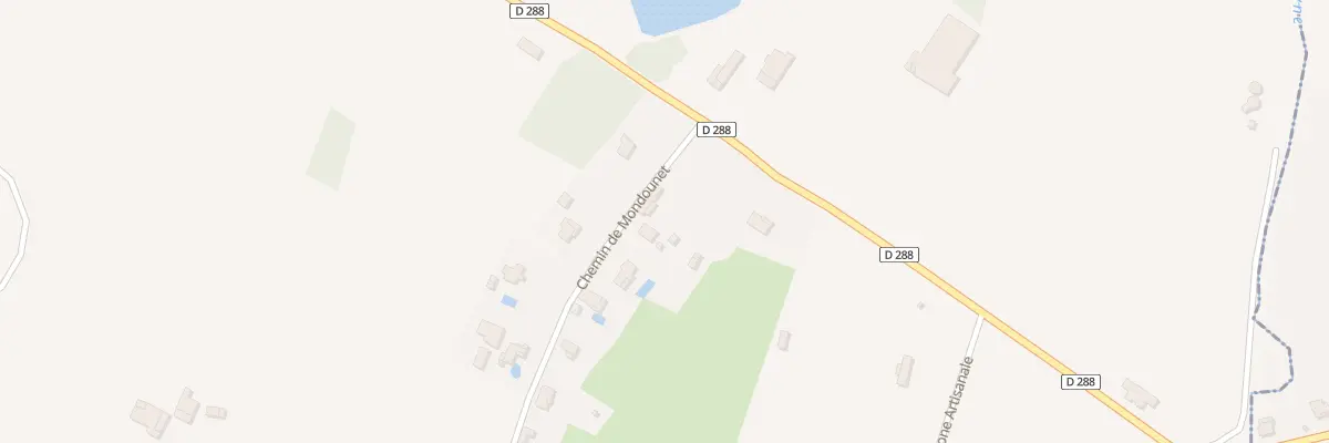 Plan du 88 Mondounet à Cahuzac
