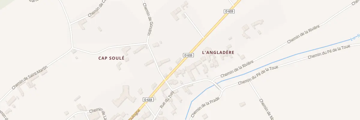 Plan du 17 Rte de Boulogne à Saint-Plancard