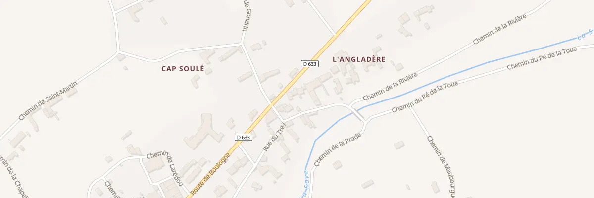Plan du 3 Chem de l’Angladère à Saint-Plancard