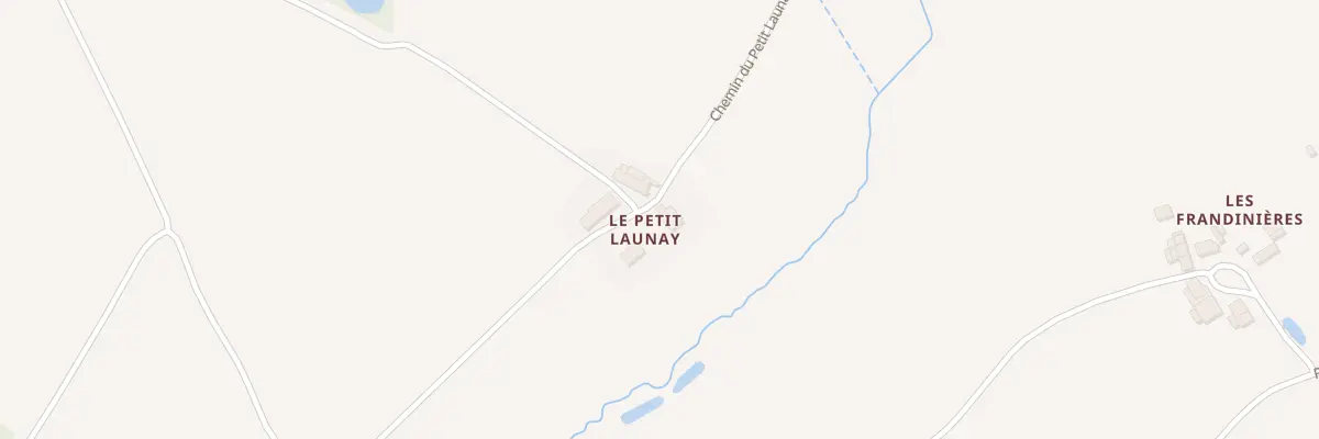 Plan du 1 Che du Petit Launay à Semblançay