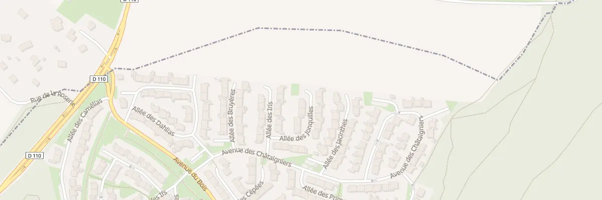 Plan du 7 All des Jonquilles à Port-Jérôme-sur-Seine