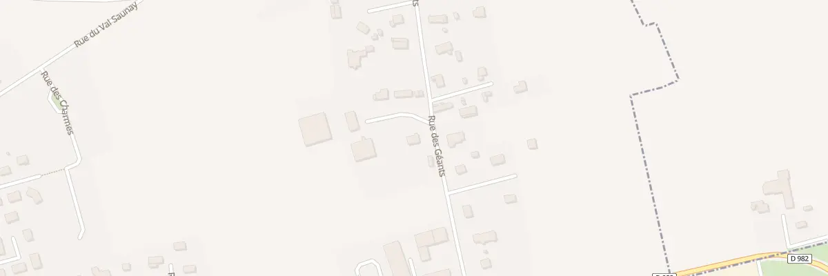 Plan du 11B Rue des Géants à La Frénaye