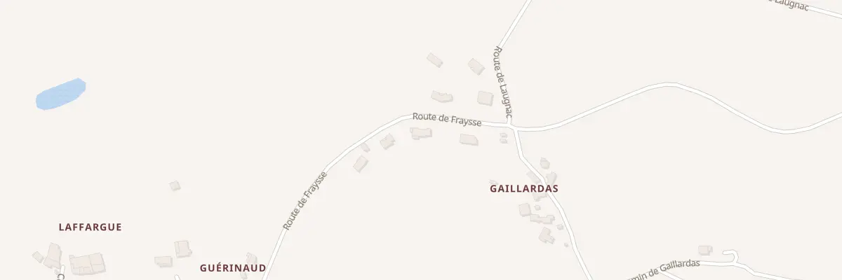 Plan du 113 Rte de Fraysse à Madaillan