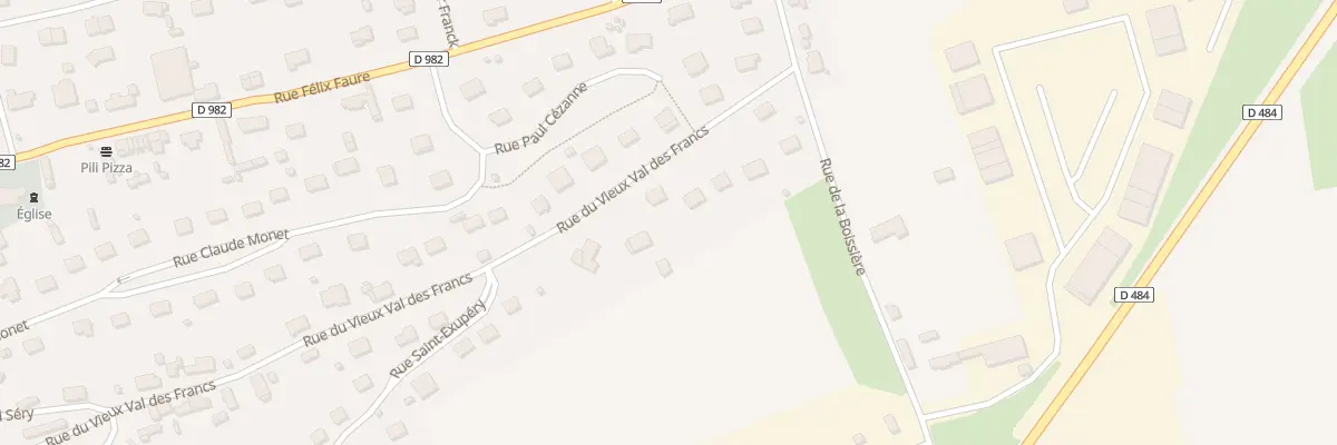 Plan du 9 Rue du Vieux Val des Francs à La Frénaye