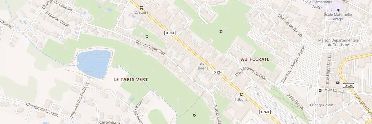 Plan du 53 Rue Victor Hugo à Auch