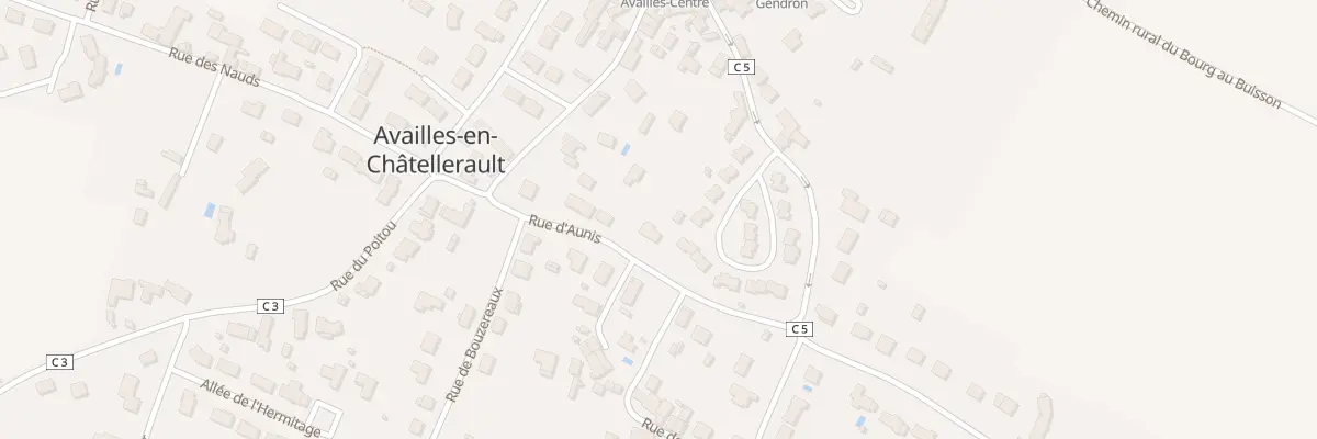 Plan du 11 Rue d’Aunis à Availles-en-Châtellerault