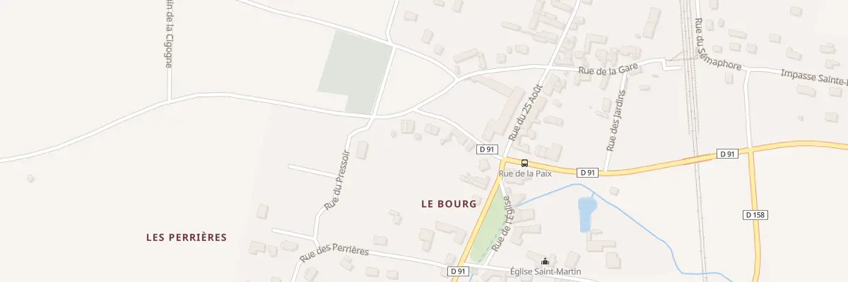 Plan du 5 Rue de la Poste à Maillé