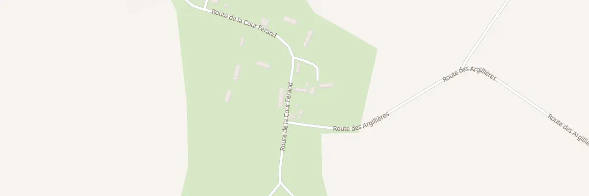 Plan du 6 Rte de la Cour Ferand au Perrey