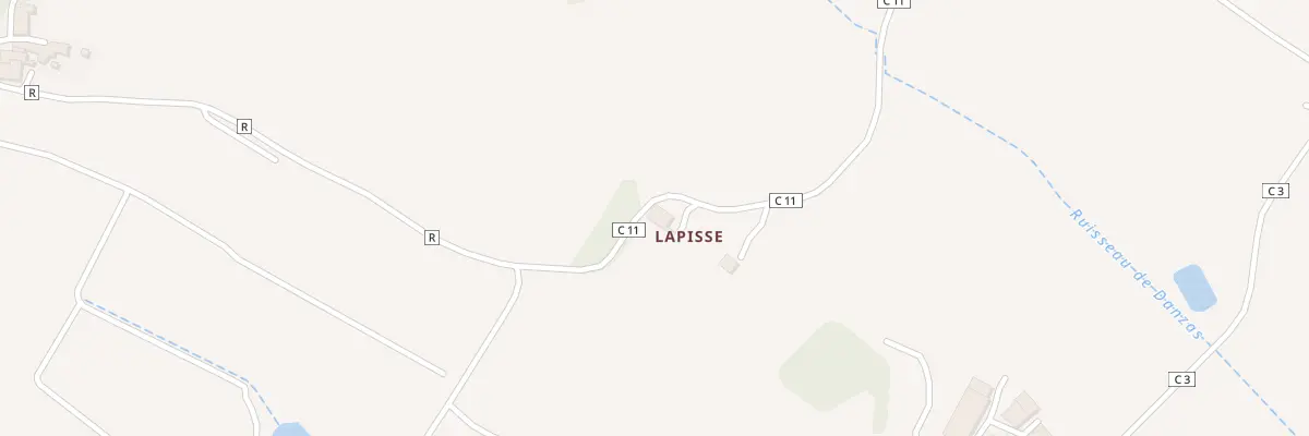 Plan du 15 Che du Lavoir à Pergain-Taillac
