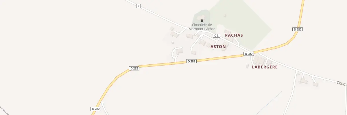 Plan du 5001 Ramounet à Marmont-Pachas