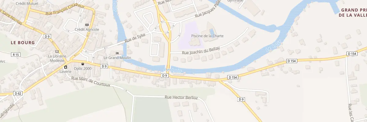 Plan du 3 Rue Joachin du Bellay à La Chartre-sur-le-Loir
