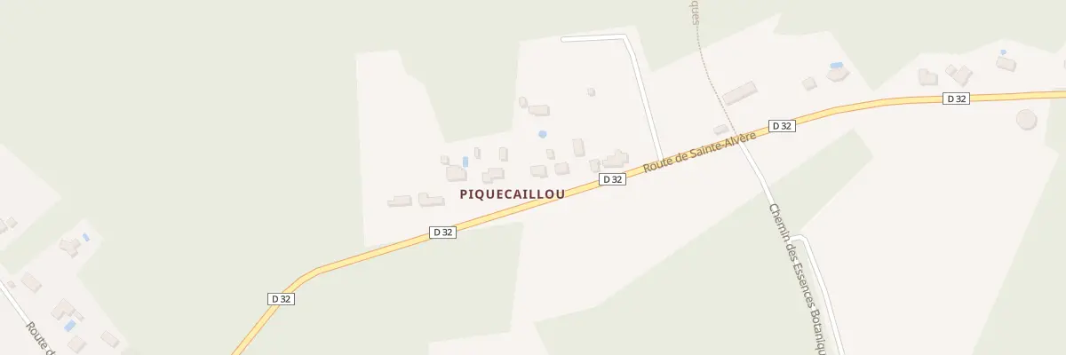 Plan du 86H Le Fournicou Sud à Saint-Sauveur