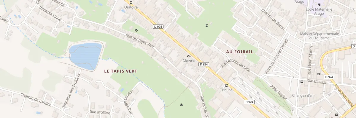 Plan du 47 Rue Victor Hugo à Auch