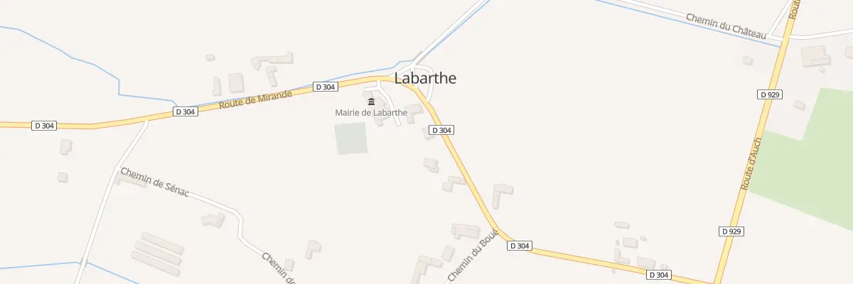 Plan du 5019 A Verdure à Labarthe