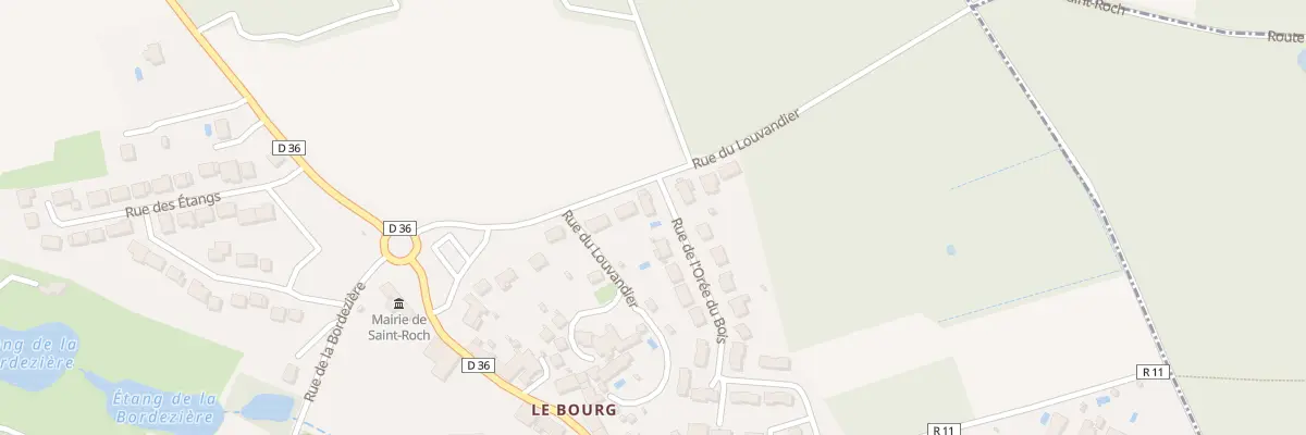 Plan du 1 Rue de l’Orée du Bois à Saint-Roch