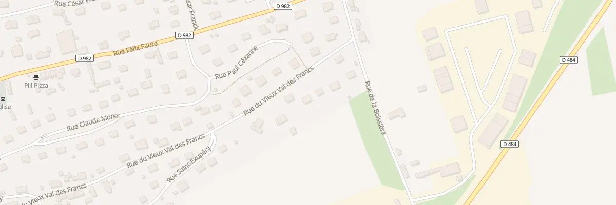 Plan du 7 Rue du Vieux Val des Francs à La Frénaye
