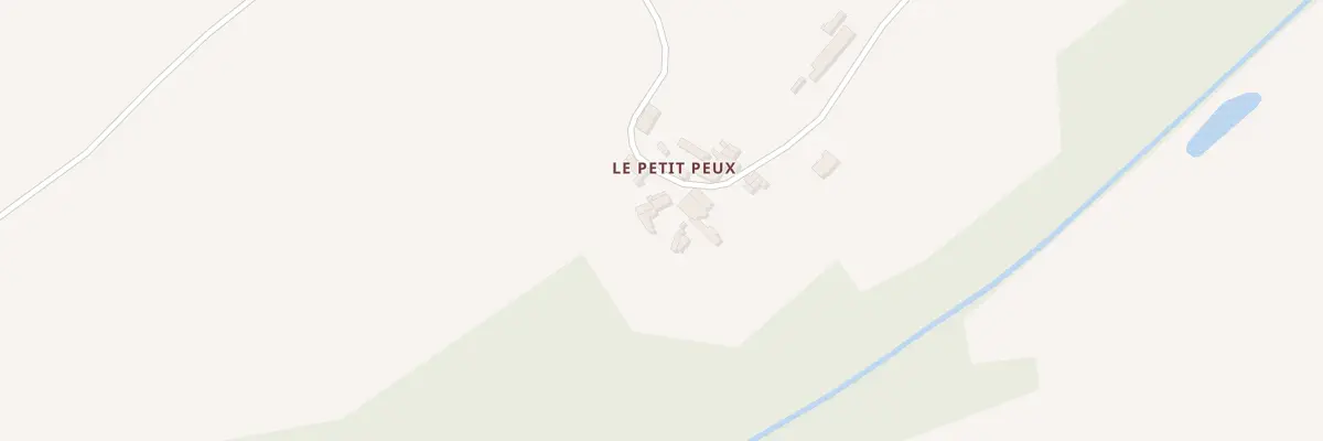 Plan du 5098 Le Petit Peux à Lhommaizé
