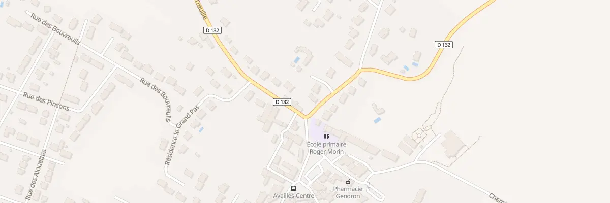 Plan du 1 Rue du Huit Mai à Availles-en-Châtellerault