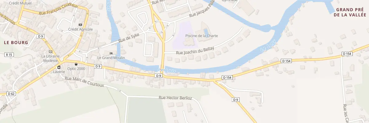 Plan du 5 Rue Joachin du Bellay à La Chartre-sur-le-Loir