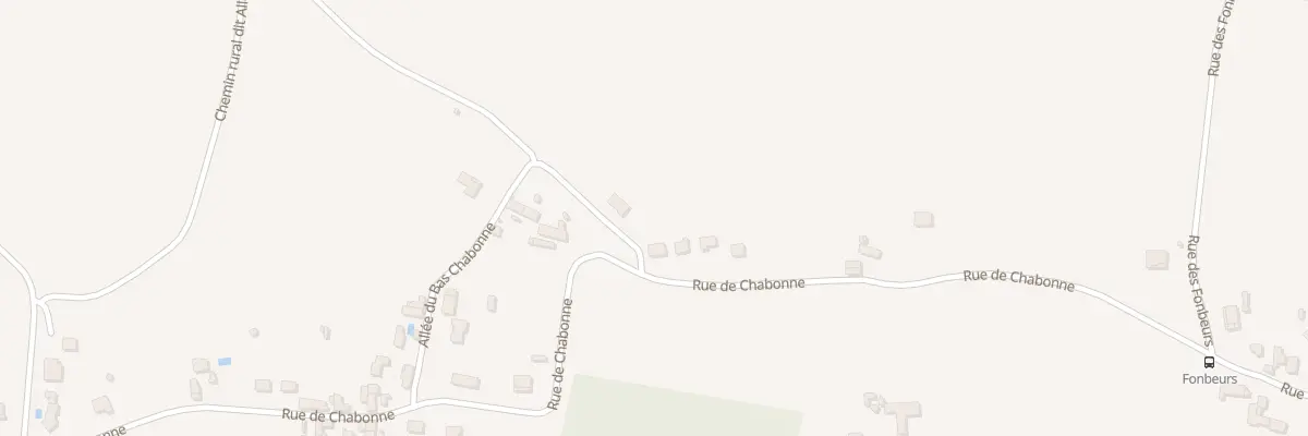 Plan du 40 Rue de Chabonne à Availles-en-Châtellerault