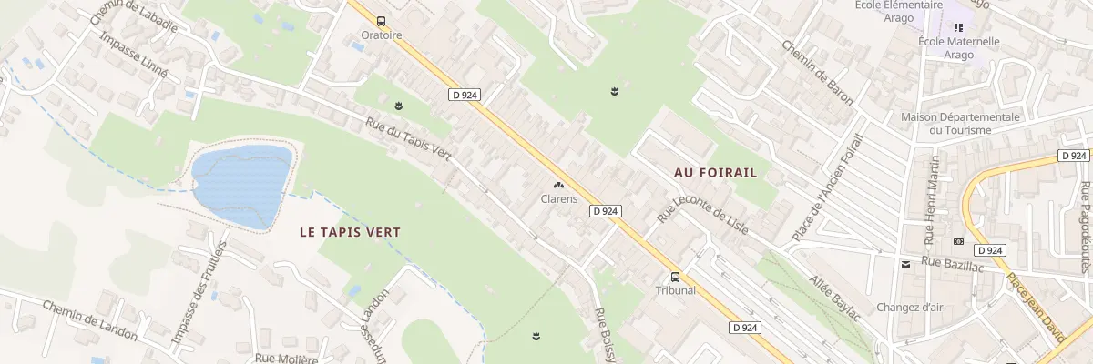 Plan du 45 Rue Victor Hugo à Auch