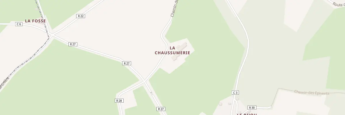 Plan du 6 Rte de la Chapelle à Saint-Georges-de-la-Couée