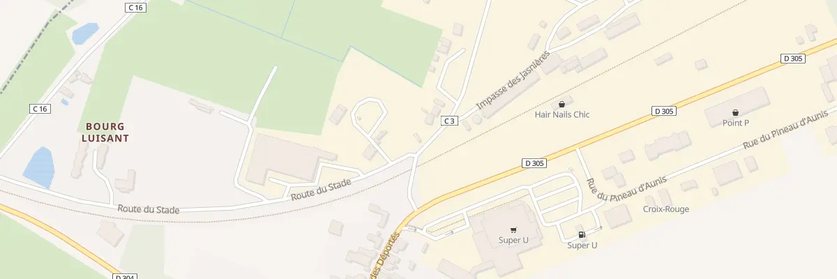 Plan du 3 Rte des Jasnieres à La Chartre-sur-le-Loir