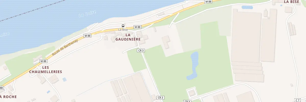 Plan du 22 Rte de Berthenay à Saint-Genouph