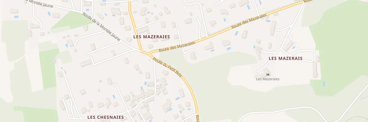 Plan du 16 Rte des Mazeraies à Savonnières
