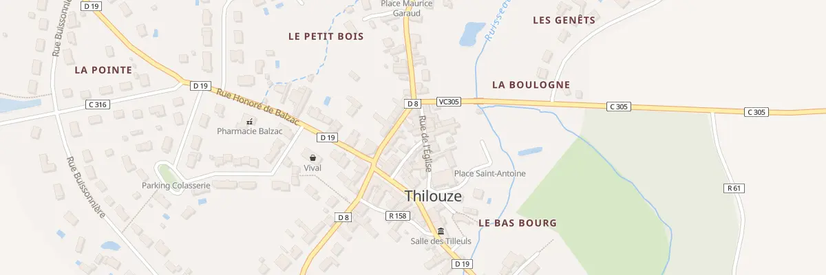 Plan du 7 Rle des Soupirs à Thilouze