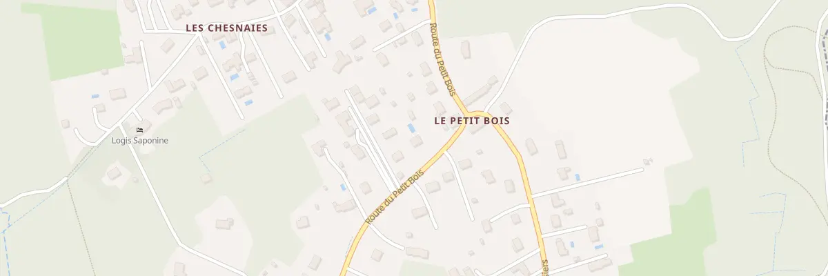 Plan du 73 Rte du Petit Bois à Savonnières