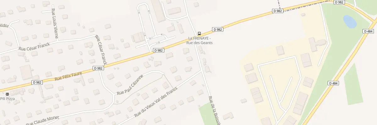 Plan du 4 Rue de la Boissiere à La Frénaye