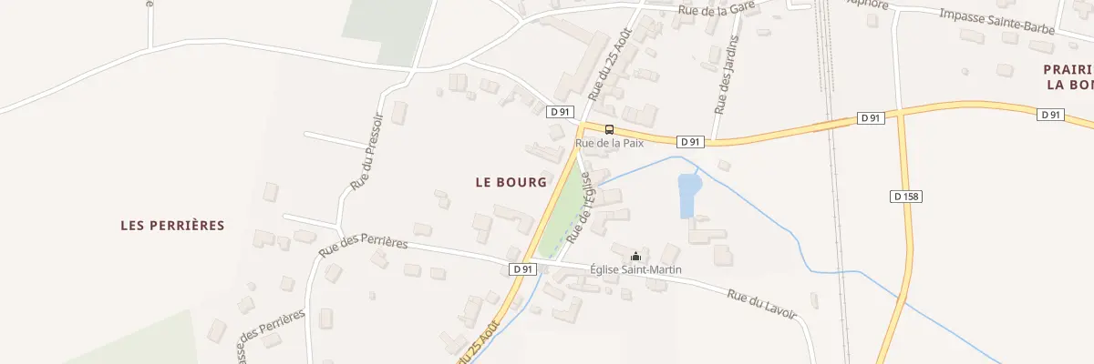 Plan du 8 Rue du 25 Août à Maillé
