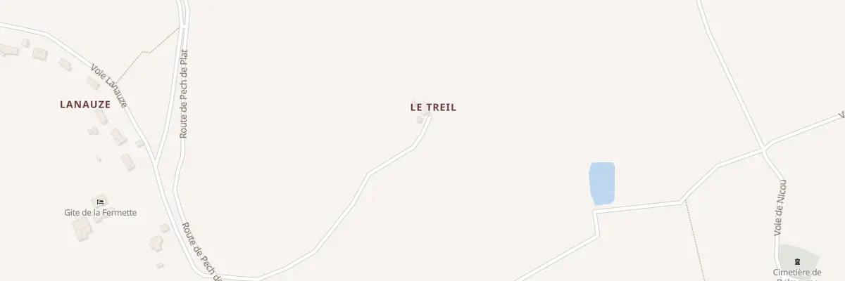 Plan du 2531 Rte de Pech de Plat à Dolmayrac