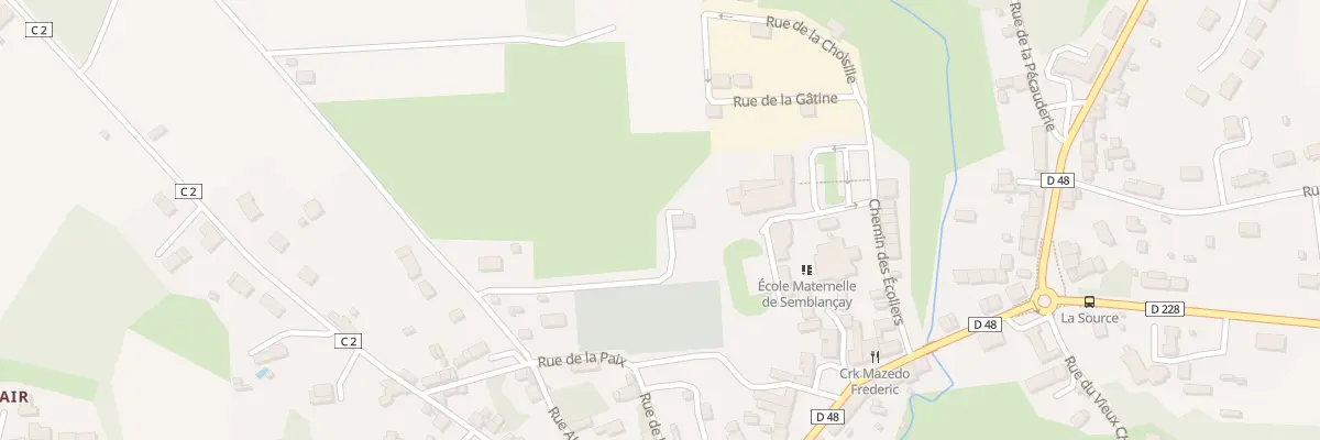 Plan du 9044 Les Dolbeaux à Semblançay